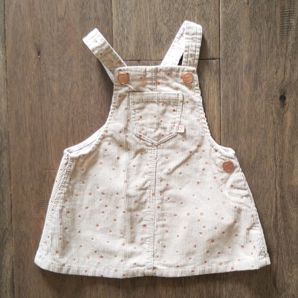 Cordoroy overall dress